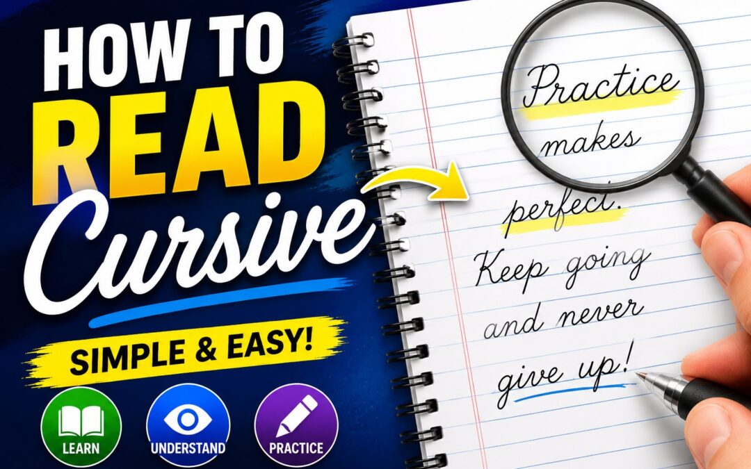 How to Read Cursive: A Beginner-Friendly Guide